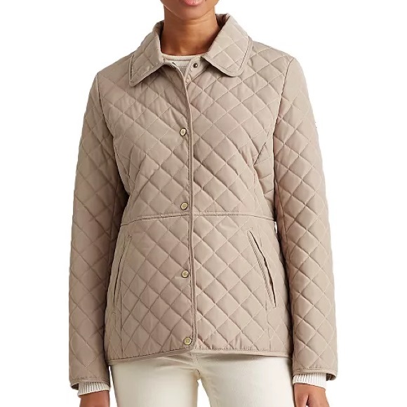 Ralph Lauren Jackets & Blazers - Ralph Lauren| Women's Quilted Tan Jacket